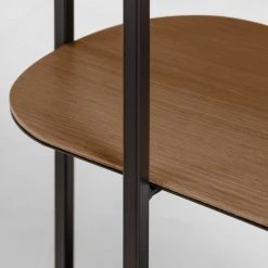 Red Living Regal Laukaa - Stahl / Echtholzfurnier - Schwarz / Walnuss 12 Red Living Regal Laukaa - Stahl / Echtholzfurnier - Schwarz / Walnuss -Wohnzimmermöbel boutique en ligne 1000210882 200625 07314800005 DETAILS P000000001000210882