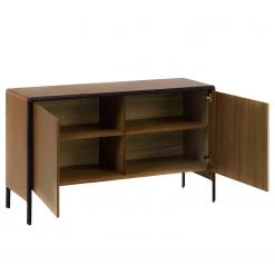 Red Living Sideboard Juuka - Echtholzfurnier - Walnuss / Schwarz -Wohnzimmermöbel boutique en ligne 1000210884 200429 17362200061 DETAILS P000000001000210884