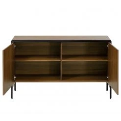 Red Living Sideboard Juuka - Echtholzfurnier - Walnuss / Schwarz -Wohnzimmermöbel boutique en ligne 1000210884 200429 17362400063 DETAILS P000000001000210884