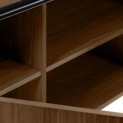 Red Living Sideboard Juuka - Echtholzfurnier - Walnuss / Schwarz -Wohnzimmermöbel boutique en ligne 1000210884 200429 17362600066 DETAILS P000000001000210884