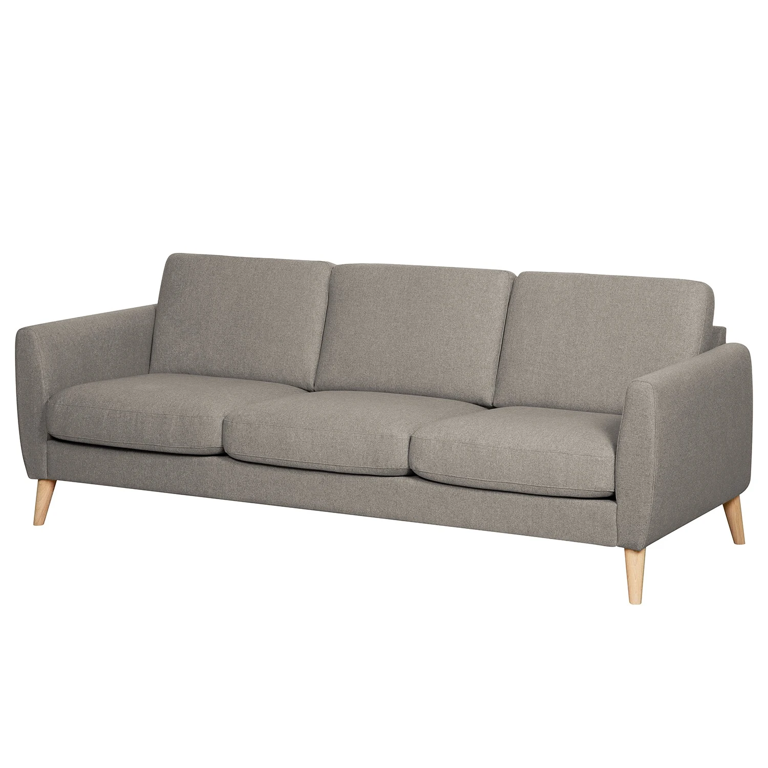 Mørteens Sofa Kustavi (3-Sitzer) - Strukturstoff - Beige 1 Mørteens Sofa Kustavi (3-Sitzer) - Strukturstoff - Beige
