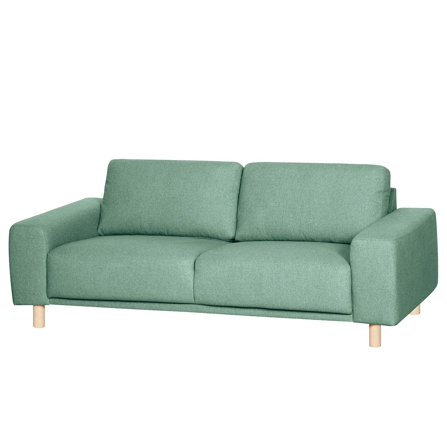 Mørteens Sofa Kotila (2-Sitzer) - Strukturstoff - Mintgrün 1 Mørteens Sofa Kotila (2-Sitzer) - Strukturstoff - Mintgrün