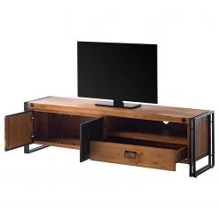 Ars manufacti TV-Lowboard Manchester IV - Akazie massiv / Metall - Akazie / Anthrazit -Wohnzimmermöbel boutique en ligne 1000210954 201008 16414600005 DETAILS P000000001000210954