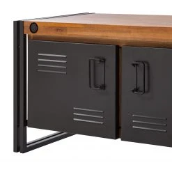 Ars manufacti TV-Lowboard Manchester IV - Akazie massiv / Metall - Akazie / Anthrazit -Wohnzimmermöbel boutique en ligne 1000210954 201008 16415100008 DETAILS P000000001000210954