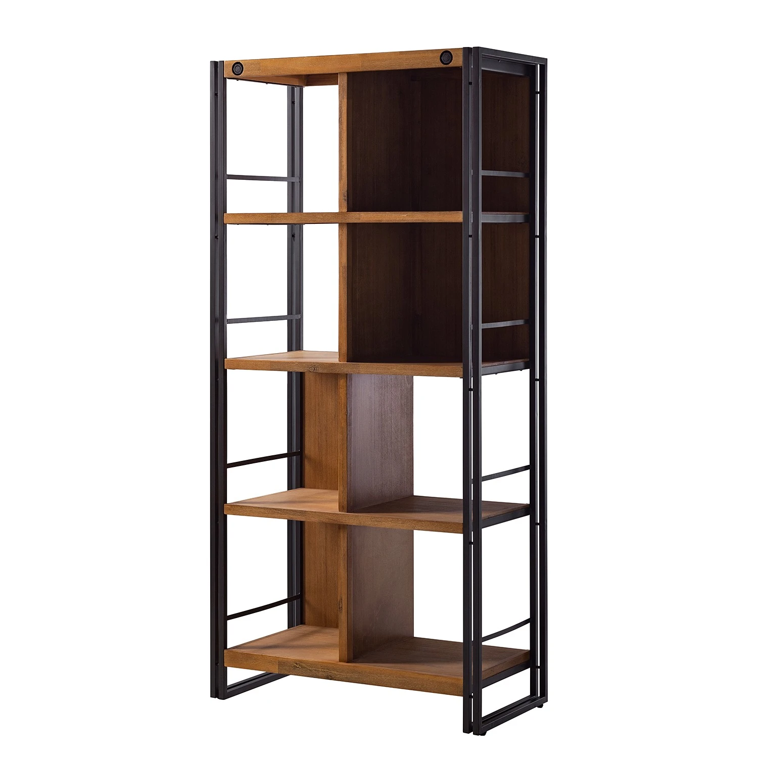 Ars manufacti Regal Manchester VII - Akazie massiv / Metall - Akazie / Anthrazit 1 Ars manufacti Regal Manchester VII - Akazie massiv / Metall - Akazie / Anthrazit