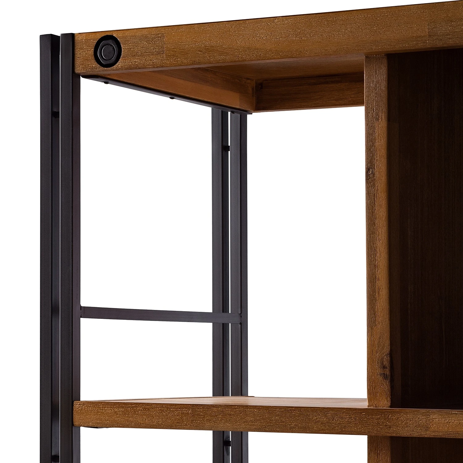 Ars manufacti Regal Manchester VII - Akazie massiv / Metall - Akazie / Anthrazit 5 Ars manufacti Regal Manchester VII - Akazie massiv / Metall - Akazie / Anthrazit – Bild 5