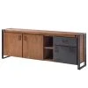 Ars manufacti Sideboard Manchester VI - Akazie massiv / Metall - Akazie / Anthrazit