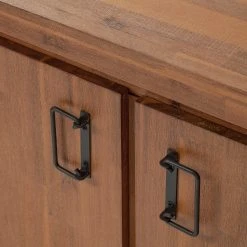 Ars manufacti Sideboard Manchester VI - Akazie massiv / Metall - Akazie / Anthrazit -Wohnzimmermöbel boutique en ligne 1000210964 201027 09484600032 DETAILS P000000001000210964