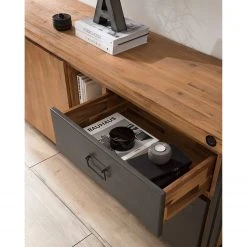 Ars manufacti Sideboard Manchester VI - Akazie massiv / Metall - Akazie / Anthrazit -Wohnzimmermöbel boutique en ligne 1000210964 210121 12574800023 DETAILS P000000001000210964