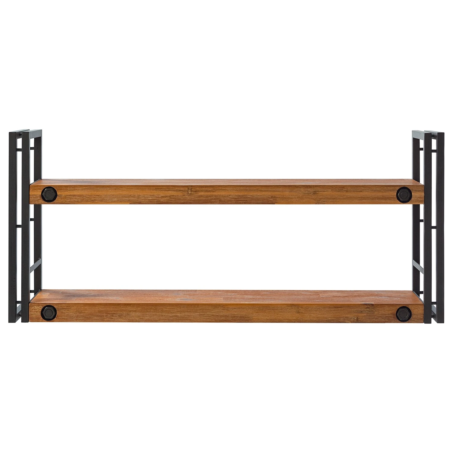 Ars manufacti Wandregal Manchester II - Akazie massiv / Metall - Akazie / Anthrazit 4 Ars manufacti Wandregal Manchester II - Akazie massiv / Metall - Akazie / Anthrazit – Bild 4