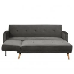 Jack & Alice Ecksofa Daru III - Samt - Grau -Wohnzimmermöbel boutique en ligne 1000211000 200527 17480600215 DETAILS P000000001000211000
