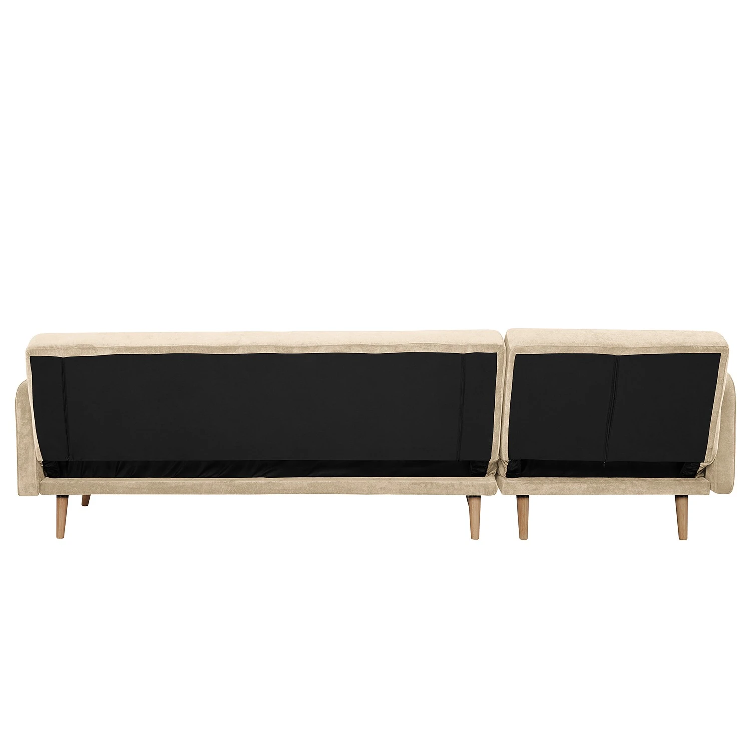 Jack & Alice Ecksofa Daru II - Samt - Beige 10 Jack & Alice Ecksofa Daru II - Samt - Beige – Bild 10