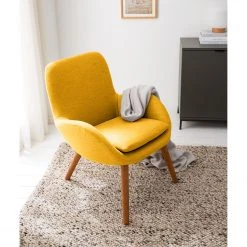 Mørteens Sessel Ullava II - Flachgewebe - Sonnengelb -Wohnzimmermöbel boutique en ligne 1000211228 210517 16064800102 MOOD DETAILS P000000001000211228 mood