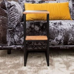 Red Living Beistelltisch Brookwood VII - Echtsteinfurnier / Akazie massiv - Schiefer / Akazie 9 Red Living Beistelltisch Brookwood VII - Echtsteinfurnier / Akazie massiv - Schiefer / Akazie -Wohnzimmermöbel boutique en ligne 1000211427 200504 13492500079 DETAILS P000000001000211427