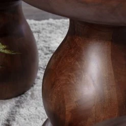 Naturoo Beistelltisch Brookwood II - Mango massiv - Mango Dunkel -Wohnzimmermöbel boutique en ligne 1000211428 200504 13492700084 DETAILS P000000001000211428