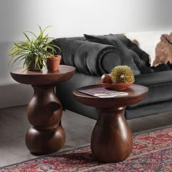 Naturoo Beistelltisch Brookwood I - Mango massiv - Mango Dunkel -Wohnzimmermöbel boutique en ligne 1000211434 200504 13493300118 MOOD DETAILS P000000001000211434 mood