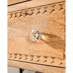 Red Living TV-Lowboard Latta II - Mango massiv / Metall - Mango / Schwarz -Wohnzimmermöbel boutique en ligne 1000211436 220316 032 DETAILS P000000001000211436