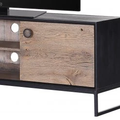 Red Living TV-Lowboard Bayamon - Eiche & Akazie massiv / Metall - Eiche / Schwarz 5 Red Living TV-Lowboard Bayamon - Eiche & Akazie massiv / Metall - Eiche / Schwarz -Wohnzimmermöbel boutique en ligne 1000211437 200504 13493500127 DETAILS P000000001000211437