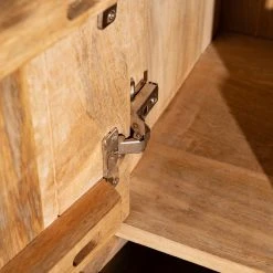 Red Living Kommode Latta - Mango massiv / Metall - Mango / Schwarz 17 Red Living Kommode Latta - Mango massiv / Metall - Mango / Schwarz -Wohnzimmermöbel boutique en ligne 1000211450 220316 033 DETAILS P000000001000211450