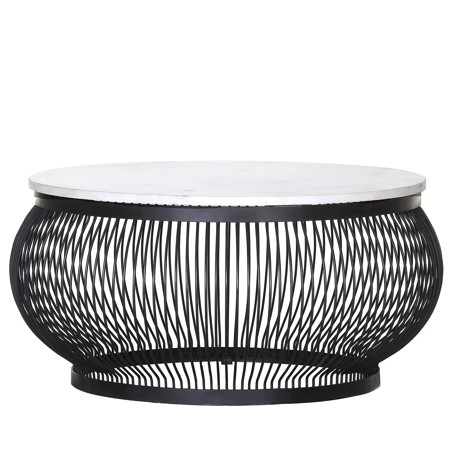 Red Living Couchtisch Edgewood II - Marmor / Metall - Marmor Weiß / Schwarz 1 Red Living Couchtisch Edgewood II - Marmor / Metall - Marmor Weiß / Schwarz