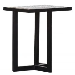 Red Living Beistelltisch Edgewood V - Mango massiv - Mango Schwarz / Mango