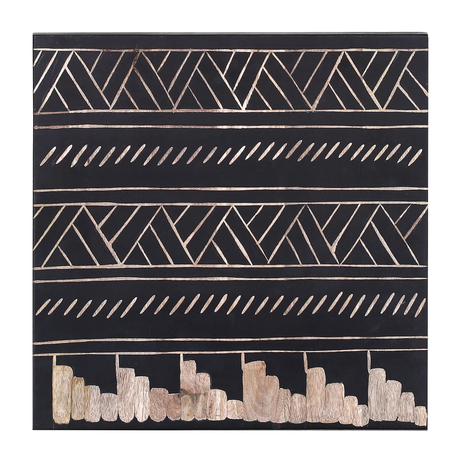 Red Living Beistelltisch Edgewood V - Mango massiv - Mango Schwarz / Mango 3 Red Living Beistelltisch Edgewood V - Mango massiv - Mango Schwarz / Mango – Bild 3