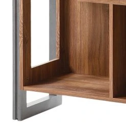 Ars manufacti Regal Marton III - Eiche Stirling Dekor / Anthrazit -Wohnzimmermöbel boutique en ligne 1000211532 200424 13265600126 DETAILS P000000001000211532