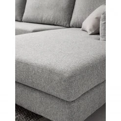 Studio Copenhagen Wohnlandschaft COSO Classic+ - Webstoff Inze: Hellgrau - Longchair davorstehend rechts / Ottomane links - Bettkasten - Chrom glänzend 39 Studio Copenhagen Wohnlandschaft COSO Classic+ - Webstoff Inze: Hellgrau - Longchair davorstehend rechts / Ottomane links - Bettkasten - Chrom glänzend -Wohnzimmermöbel boutique en ligne 1000212027 200923 09521100724 DETAILS P000000001000212027