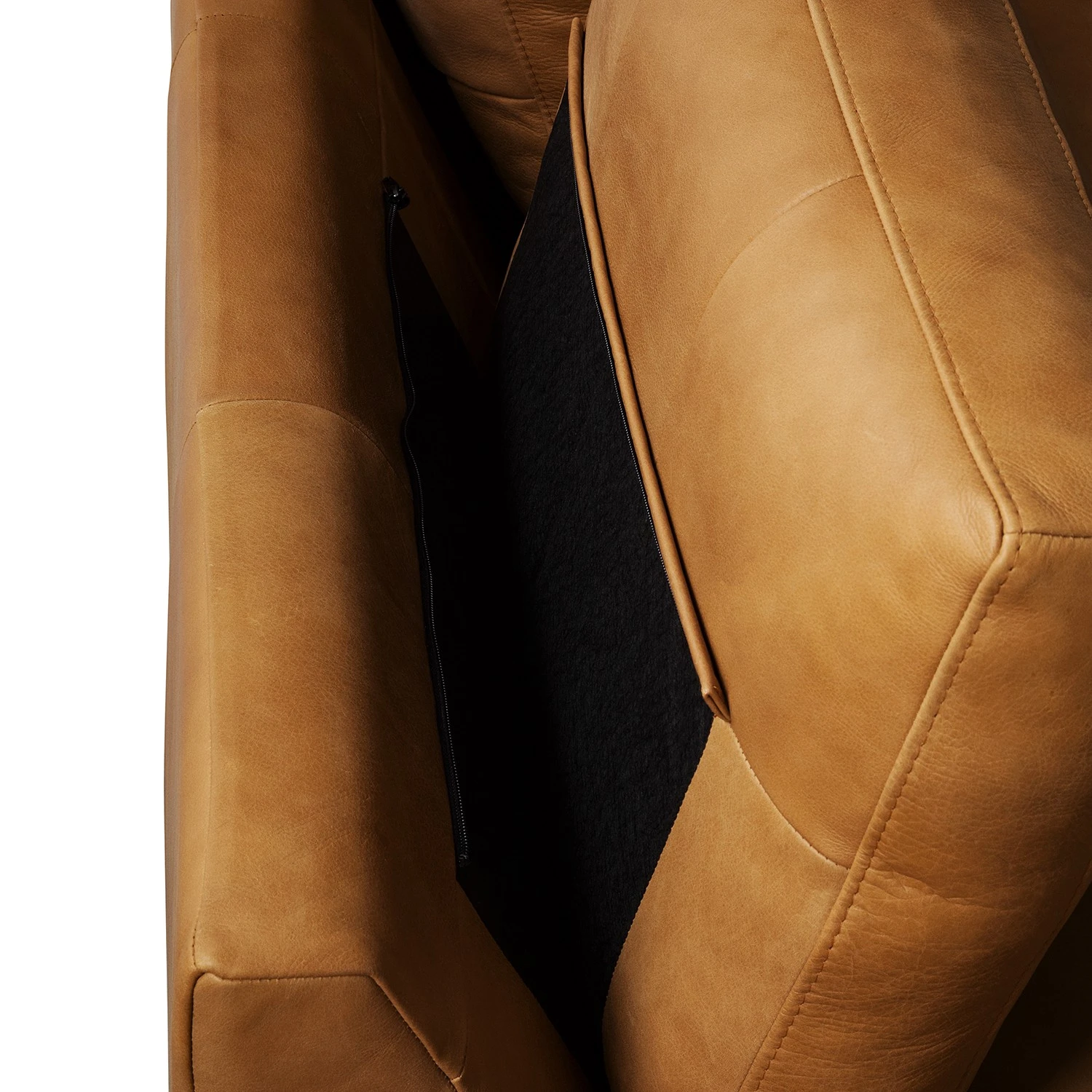 Studio Copenhagen Wohnlandschaft COSO Classic+ - Echtleder Taru: Hellbraun - Longchair davorstehend rechts / Ottomane links - Bettkasten - Chrom glänzend 18 Studio Copenhagen Wohnlandschaft COSO Classic+ - Echtleder Taru: Hellbraun - Longchair davorstehend rechts / Ottomane links - Bettkasten - Chrom glänzend – Bild 18