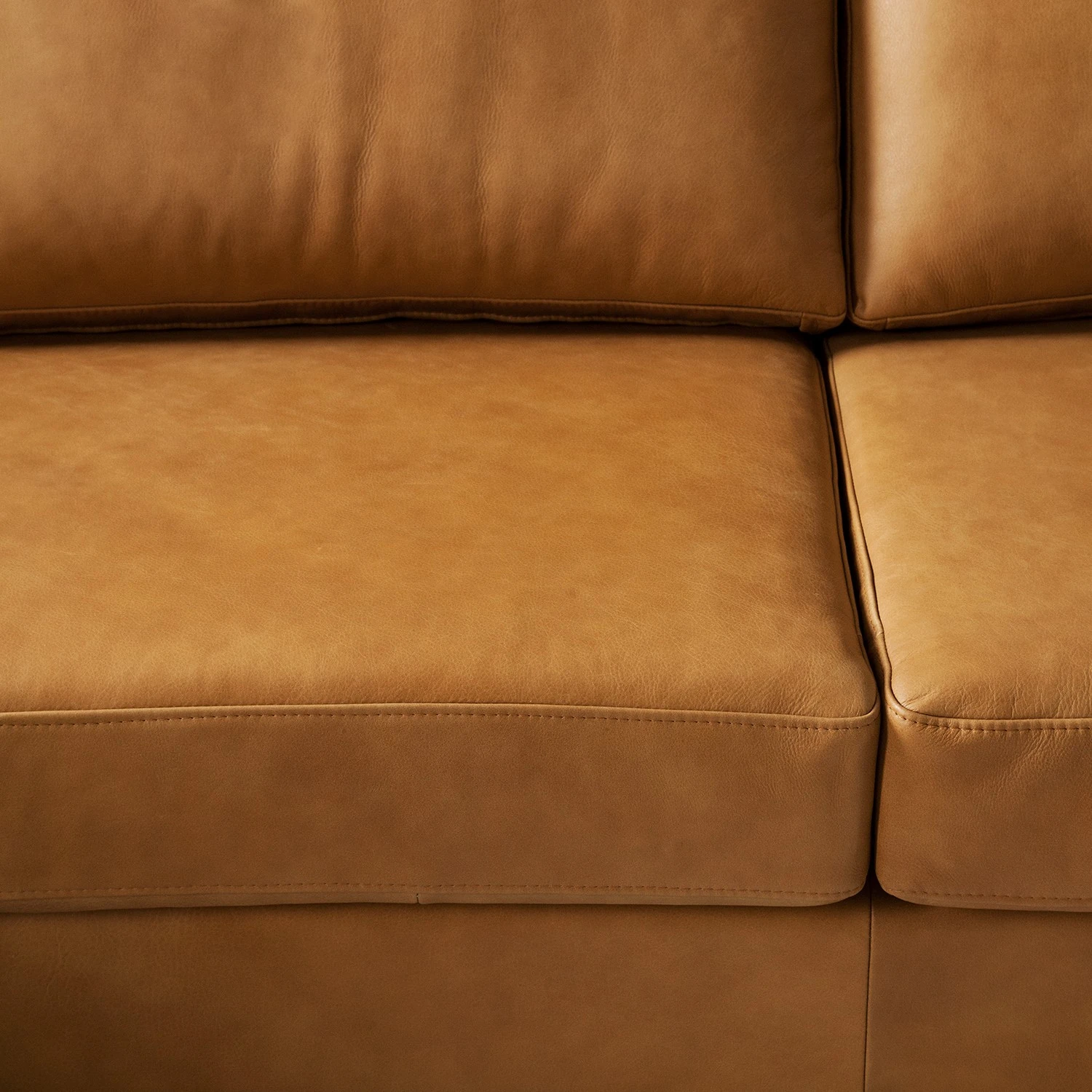 Studio Copenhagen Wohnlandschaft COSO Classic+ - Echtleder Taru: Hellbraun - Longchair davorstehend rechts / Ottomane links - Bettkasten - Chrom glänzend 19 Studio Copenhagen Wohnlandschaft COSO Classic+ - Echtleder Taru: Hellbraun - Longchair davorstehend rechts / Ottomane links - Bettkasten - Chrom glänzend – Bild 19