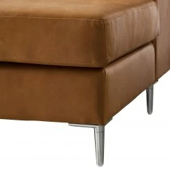 Studio Copenhagen Wohnlandschaft COSO Classic+ - Echtleder Taru: Hellbraun - Longchair davorstehend rechts / Ottomane links - Bettkasten - Chrom glänzend 55 Studio Copenhagen Wohnlandschaft COSO Classic+ - Echtleder Taru: Hellbraun - Longchair davorstehend rechts / Ottomane links - Bettkasten - Chrom glänzend -Wohnzimmermöbel boutique en ligne 1000212033 200811 17222001105 DETAILS P000000001000212033