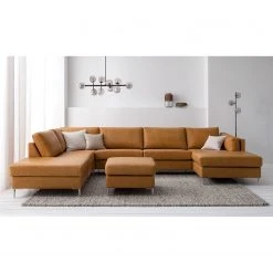 Studio Copenhagen Wohnlandschaft COSO Classic+ - Echtleder Taru: Hellbraun - Longchair davorstehend rechts / Ottomane links - Bettkasten - Chrom glänzend 32 Studio Copenhagen Wohnlandschaft COSO Classic+ - Echtleder Taru: Hellbraun - Longchair davorstehend rechts / Ottomane links - Bettkasten - Chrom glänzend -Wohnzimmermöbel boutique en ligne 1000212033 200923 09530200418 MOOD DETAILS P000000001000212033 mood