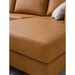 Studio Copenhagen Wohnlandschaft COSO Classic+ - Echtleder Taru: Hellbraun - Longchair davorstehend rechts / Ottomane links - Bettkasten - Chrom glänzend 38 Studio Copenhagen Wohnlandschaft COSO Classic+ - Echtleder Taru: Hellbraun - Longchair davorstehend rechts / Ottomane links - Bettkasten - Chrom glänzend -Wohnzimmermöbel boutique en ligne 1000212033 200923 09530200424 DETAILS P000000001000212033