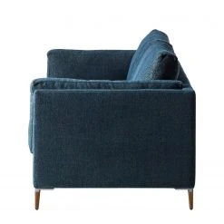 Studio Copenhagen 2,5-Sitzer Sofa COSO Classic+ - Chenille Rufi: Blau - Eiche Dunkel -Wohnzimmermöbel boutique en ligne 1000212738 200825 13135200088 DETAILS P000000001000212738