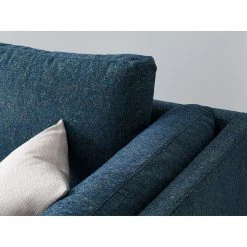 Studio Copenhagen 2,5-Sitzer Sofa COSO Classic+ - Chenille Rufi: Blau - Eiche Dunkel -Wohnzimmermöbel boutique en ligne 1000212738 201008 13380500041 DETAILS P000000001000212738