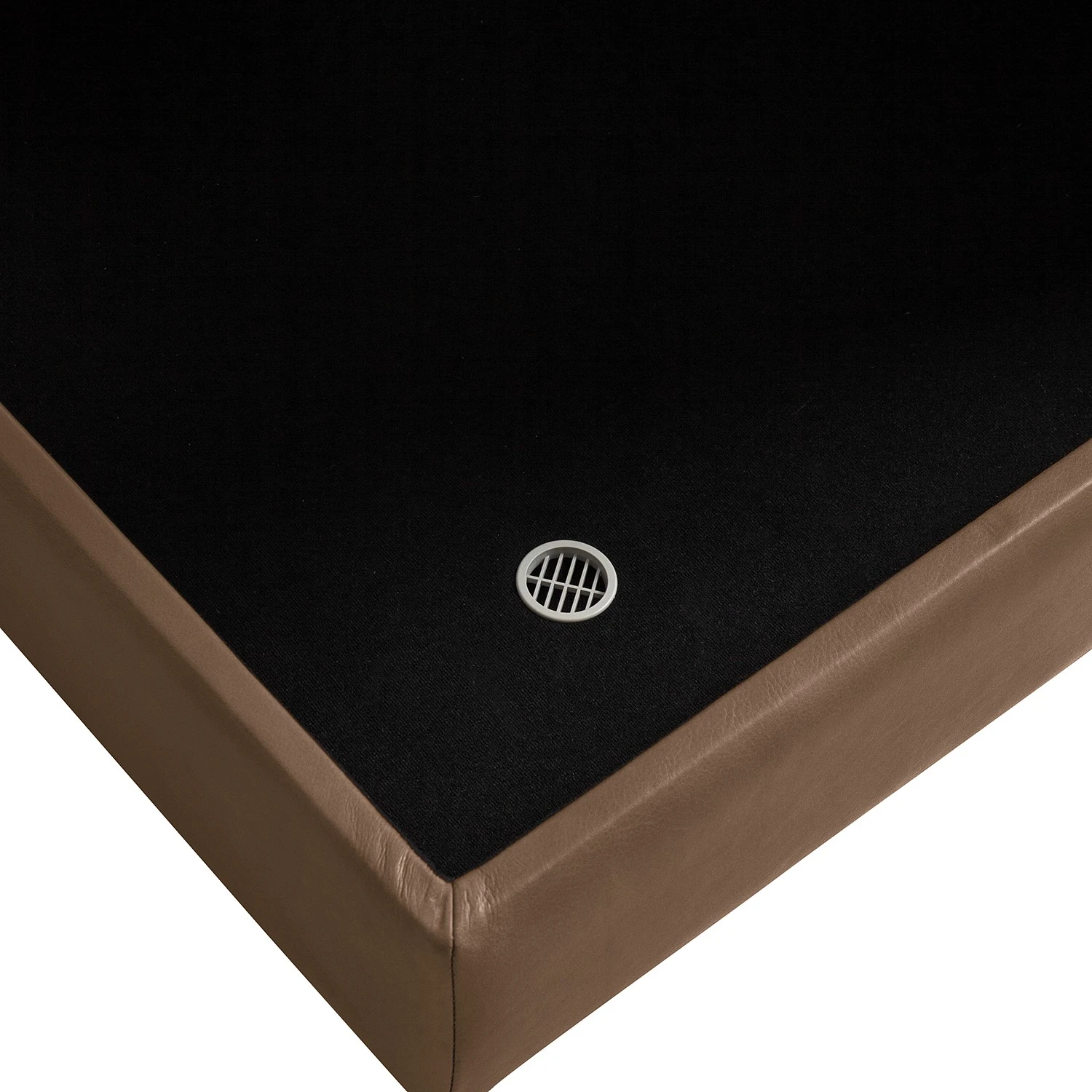 Studio Copenhagen Ecksofa COSO Classic+ mit Ottomane - Echtleder Taru: Nougat - Breite: 245 cm - Ottomane davorstehend rechts - Bettkasten - Eiche Dunkel 26 Studio Copenhagen Ecksofa COSO Classic+ mit Ottomane - Echtleder Taru: Nougat - Breite: 245 cm - Ottomane davorstehend rechts - Bettkasten - Eiche Dunkel – Bild 26