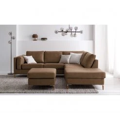 Studio Copenhagen Ecksofa COSO Classic+ mit Ottomane - Echtleder Taru: Nougat - Breite: 245 cm - Ottomane davorstehend rechts - Bettkasten - Eiche Dunkel 33 Studio Copenhagen Ecksofa COSO Classic+ mit Ottomane - Echtleder Taru: Nougat - Breite: 245 cm - Ottomane davorstehend rechts - Bettkasten - Eiche Dunkel -Wohnzimmermöbel boutique en ligne 1000212869 201008 13335500230 MOOD DETAILS P000000001000212869 mood