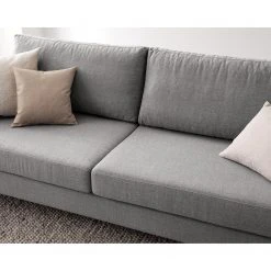 Studio Copenhagen 3-Sitzer Sofa COSO Classic - Webstoff Milan: Hellgrau - Buche 27 Studio Copenhagen 3-Sitzer Sofa COSO Classic - Webstoff Milan: Hellgrau - Buche -Wohnzimmermöbel boutique en ligne 1000212980 201023 11040500010 DETAILS P000000001000212980