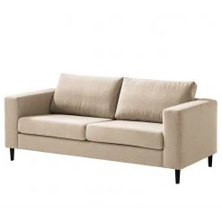 Studio Copenhagen 2,5-Sitzer Sofa COSO Classic - Webstoff Milan: Beige - Buche