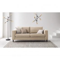 Studio Copenhagen 2,5-Sitzer Sofa COSO Classic - Webstoff Milan: Beige - Buche -Wohnzimmermöbel boutique en ligne 1000213010 201023 11040800058 MOOD DETAILS P000000001000213010 mood
