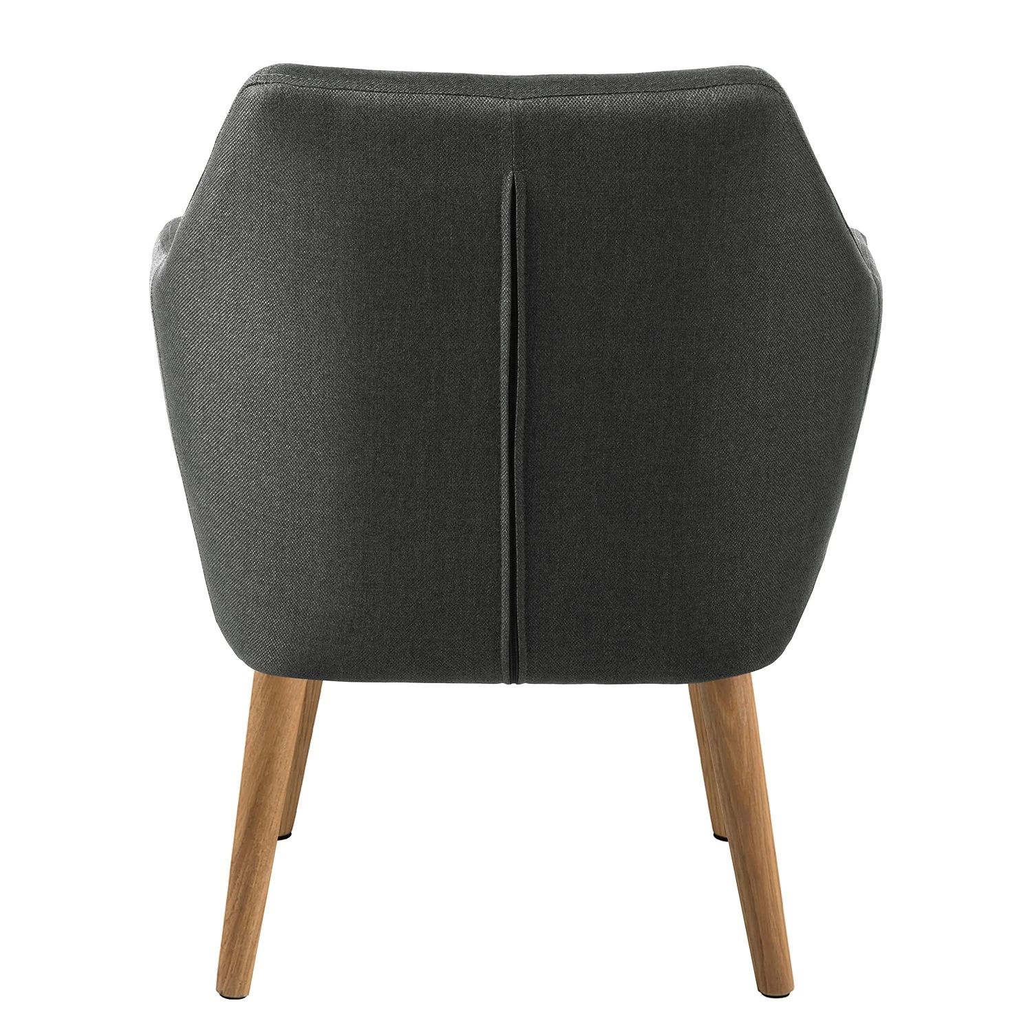 Mørteens Sessel Nicholas - Webstoff - Dunkelgrau 6 Mørteens Sessel Nicholas - Webstoff - Dunkelgrau – Bild 6