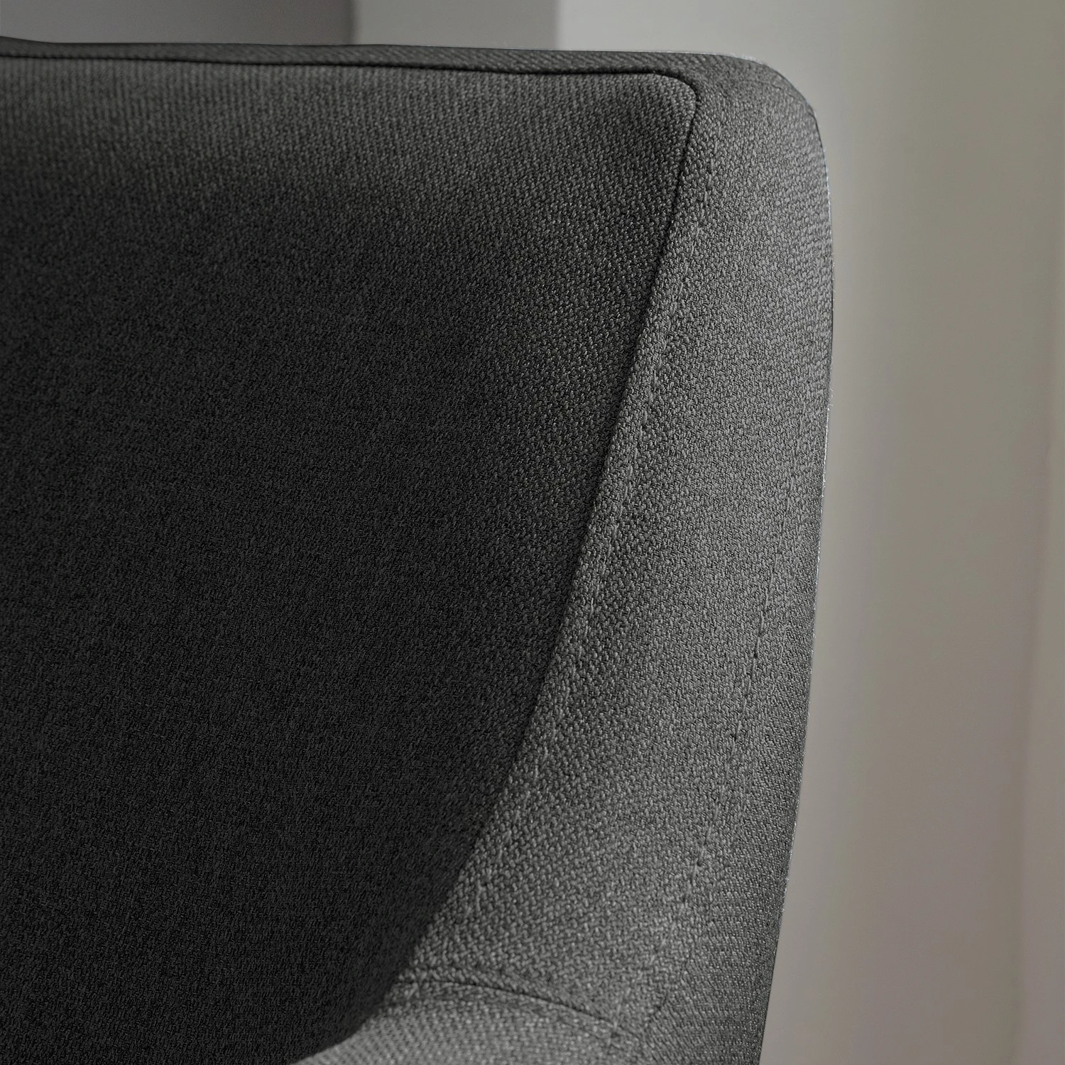 Mørteens Sessel Nicholas - Webstoff - Dunkelgrau 14 Mørteens Sessel Nicholas - Webstoff - Dunkelgrau – Bild 14