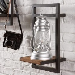 Ars manufacti Wandregal-Set Manchester III (5-teilig) - Akazie massiv / Metall - Akazie / Anthrazit -Wohnzimmermöbel boutique en ligne 1000213199 200527 13204400021 DETAILS P000000001000213199