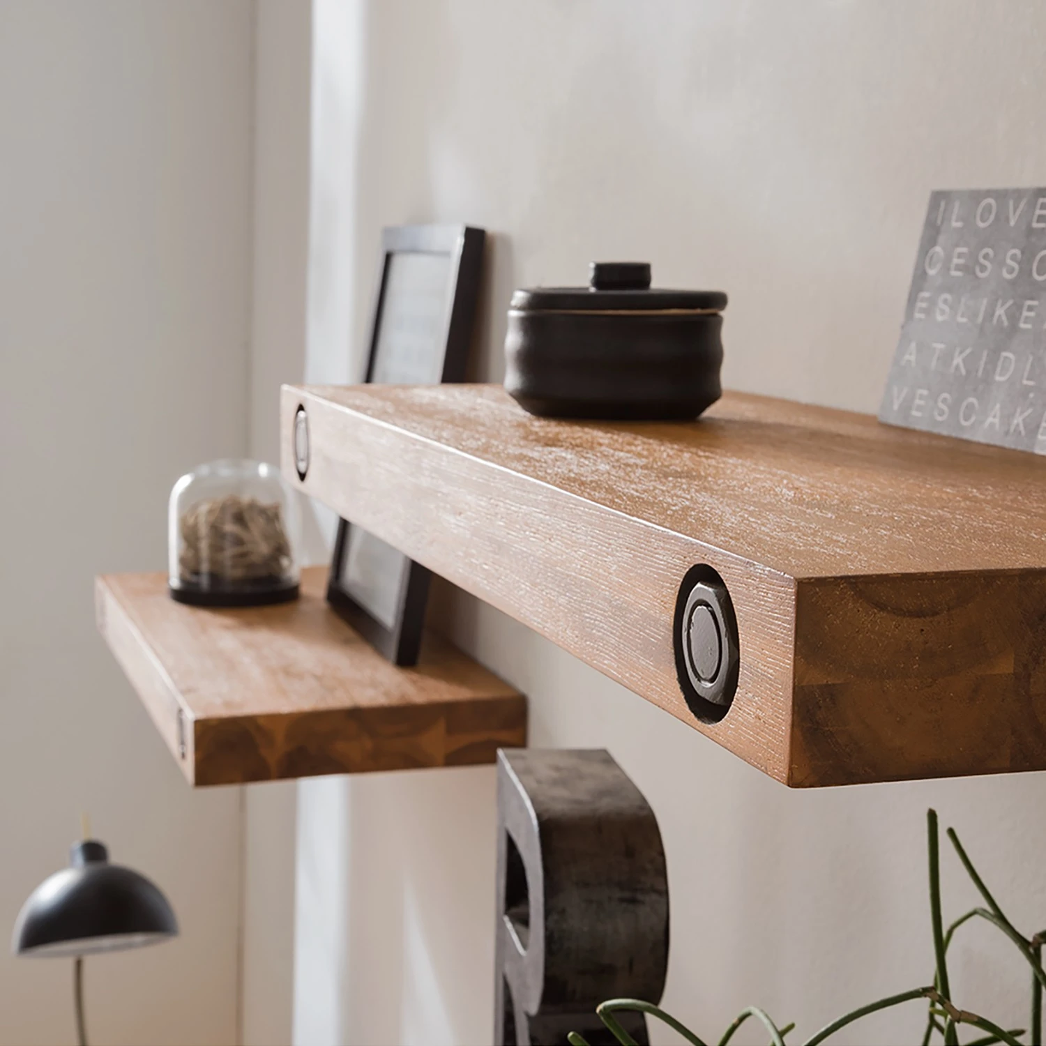 Ars manufacti Wandboard Manchester (2er-Set) - Akazie massiv - Breite: 90 cm 4 Ars manufacti Wandboard Manchester (2er-Set) - Akazie massiv - Breite: 90 cm – Bild 4