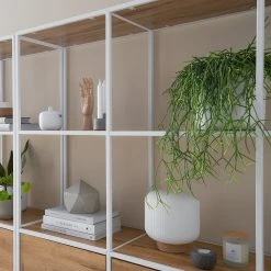 Fredriks Regal Meon III - Eiche Dekor - Breite: 101 cm 38 Fredriks Regal Meon III - Eiche Dekor - Breite: 101 cm -Wohnzimmermöbel boutique en ligne 1000213233 201124 10311100018 DETAILS P000000001000213233