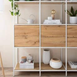 Fredriks Regal Meon III - Eiche Dekor - Breite: 101 cm 46 Fredriks Regal Meon III - Eiche Dekor - Breite: 101 cm -Wohnzimmermöbel boutique en ligne 1000213233 201124 10312900026 DETAILS P000000001000213233