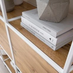 Fredriks Regal Meon III - Eiche Dekor - Breite: 101 cm 48 Fredriks Regal Meon III - Eiche Dekor - Breite: 101 cm -Wohnzimmermöbel boutique en ligne 1000213233 201124 10313500028 DETAILS P000000001000213233