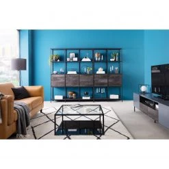 Fredriks Regal Meon III - Eiche Grau Dekor - Breite: 101 cm 26 Fredriks Regal Meon III - Eiche Grau Dekor - Breite: 101 cm -Wohnzimmermöbel boutique en ligne 1000213234 210104 13264800009 MOOD DETAILS P000000001000213234 mood