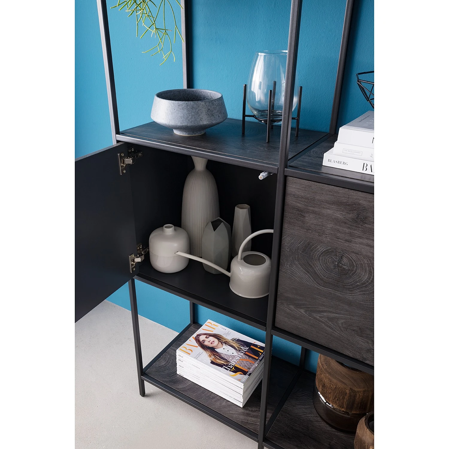 Fredriks Regal Meon III - Eiche Grau Dekor - Breite: 101 cm 12 Fredriks Regal Meon III - Eiche Grau Dekor - Breite: 101 cm – Bild 12