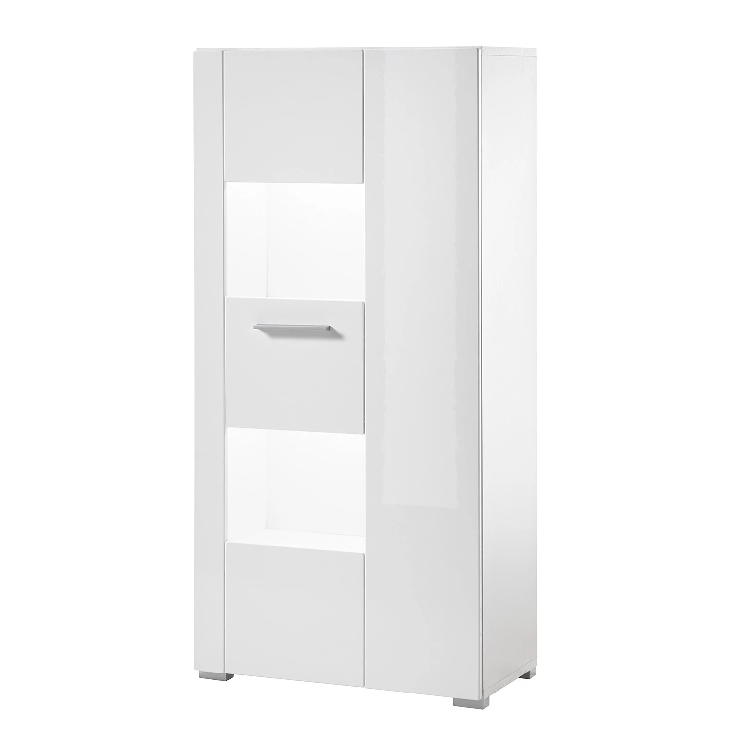 Loftscape Highboard Cely I - Hochglanz Weiß / Matt Weiß 1 Loftscape Highboard Cely I - Hochglanz Weiß / Matt Weiß